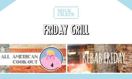 Kebab Friday at Milk Crate Bar