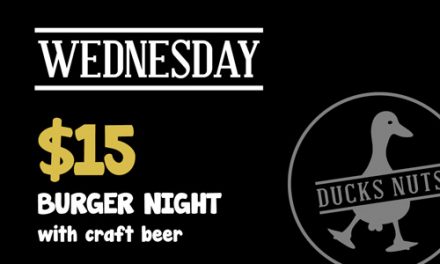 Wednesday $15 Burger and Beer Night