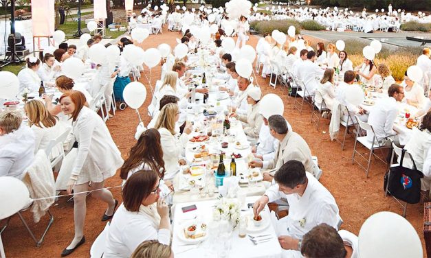 Diner en Blanc’s date with Canberra