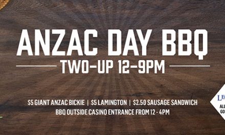 ANZAC Day BBQ at Casino Canberra