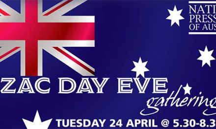 ANZAC Day Eve at The National Press Club