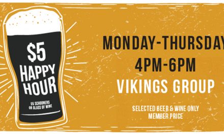 $5 Happy Hour at your local Vikings