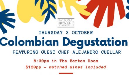 Columbian Degustation at National Press Club