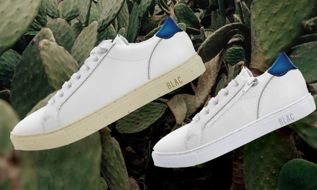 Sustainable Canberra fashion brand launches cactus leather sneakers