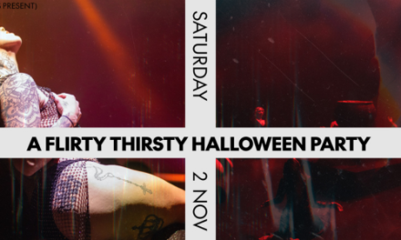 A flirty thirsty halloween party at The Vault