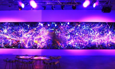 Ballyhoo joins Enlighten by turning its dining room into a light-reactive art installation